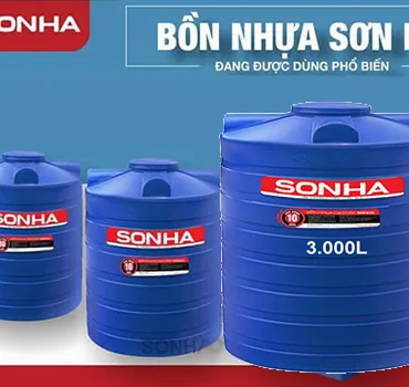 BỒN NHỰA 3.000 LÍT SƠN HÀ