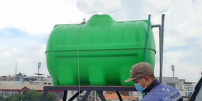 BỒN NHỰA PLASMAN 1.000 LÍT NẰM ĐẠI THÀNH