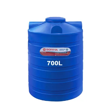 BỒN NHỰA 700L ĐỨNG SƠN HÀ