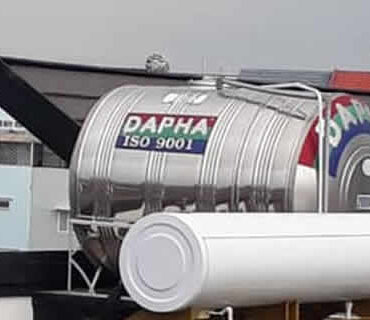 Bồn nước inox Dapha R 2000 lít nằm