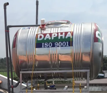Bồn nước inox Dapha R 500l nằm