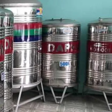 BỒN NƯỚC INOX ĐẠI THÀNH 500L ĐỨNG