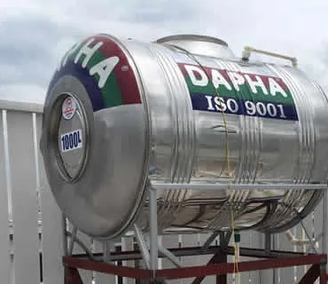 Bồn nước inox 1000l nằm Dapha R