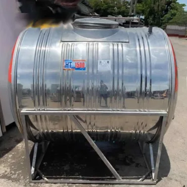 BỒN NƯỚC INOX HWATA 1.500 LÍT NẰM NGANG
