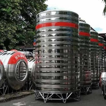 Bồn nước inox Hwata 10000L đứng