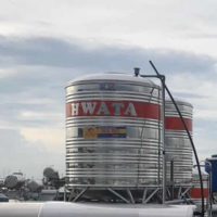 Bồn nước inox 1500L đứng Hwata