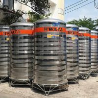 Bồn nước inox Hwata 5.000 lít đứng