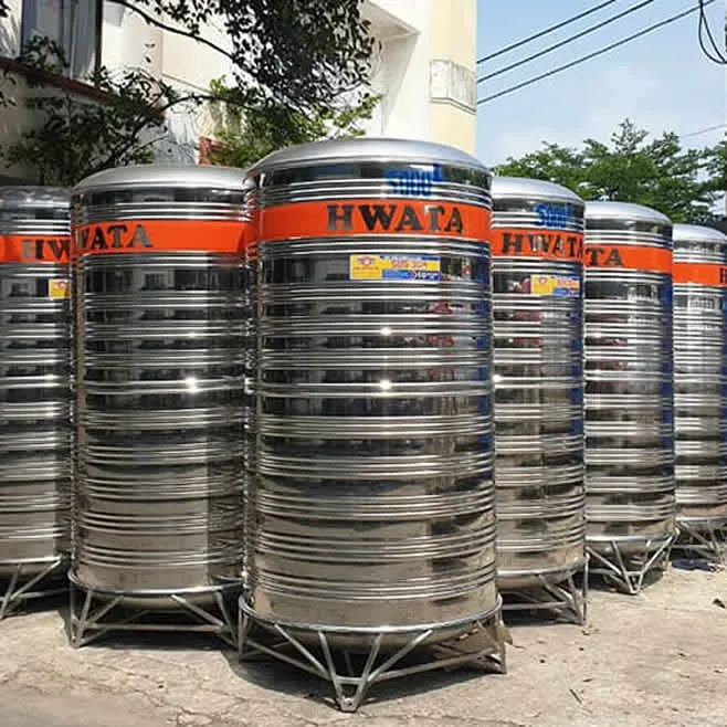 Bồn nước inox Hwata 5.000 lít đứng