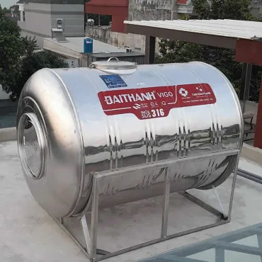 Bồn Inox Đại Thành Vigo 1000L ngang