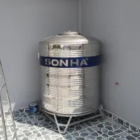 Bồn inox Sơn Hà 1500L đứng