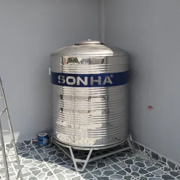 Bồn inox Sơn Hà 1500L đứng