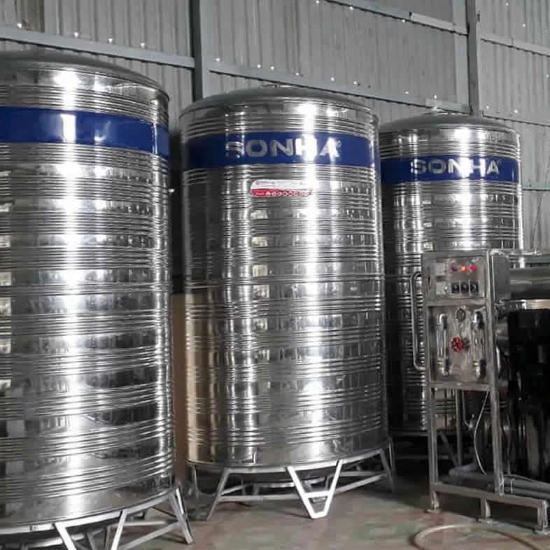 Bồn inox Sơn Hà 5000L đứng