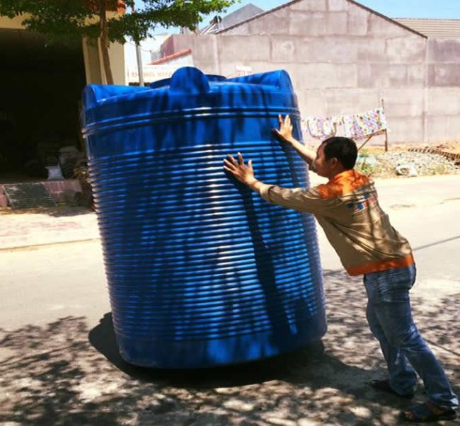 Bồn Nhựa Đại Thành 3m3 đứng