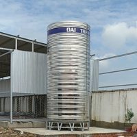 Bồn inox Đại Thành 15000l đứng