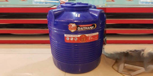 BỒN NHỰA ĐẠI THÀNH 500 LÍT ĐỨNG THM