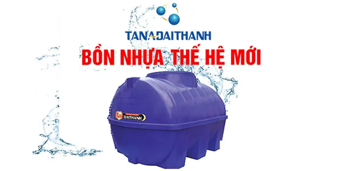 BỒN NHỰA 300L NẰM ĐẠI THÀNH