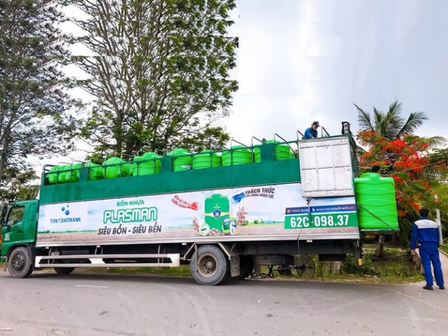 VẬN CHUYỂN BỒN NHỰA ĐẠI THÀNH PLASMAN