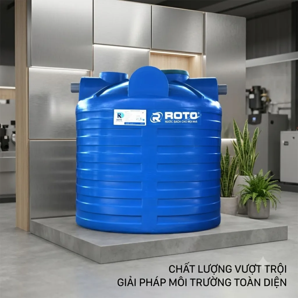 Bồn tự hoại RoTo 2500 lít đứng