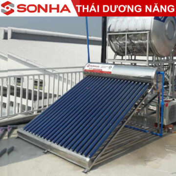 Máy nước nóng năng lượng mặt trời Thái Dương Năng 180l Gold