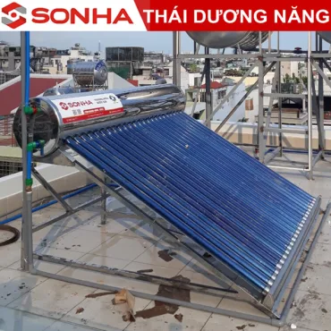 m&aacute;y nước n&oacute;ng năng lượng mặt trời th&aacute;i dương năng 240l gold