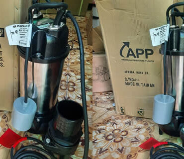 MÁY BƠM NƯỚC THẢI APP 2HP CÓ PHAO