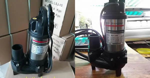 MÁY BƠM NƯỚC THẢI SV-150