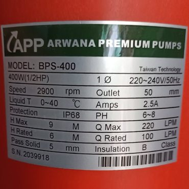 TSKT máy bơm nước thải APP 400w