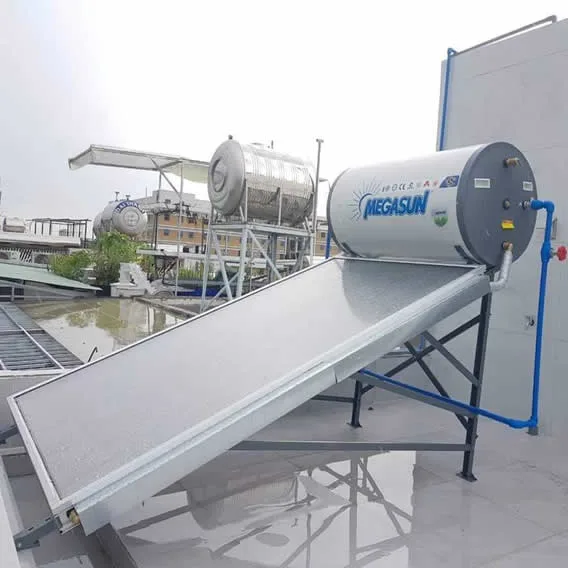Máy nước nóng năng lượng mặt trời Megasun 150 lít chịu áp