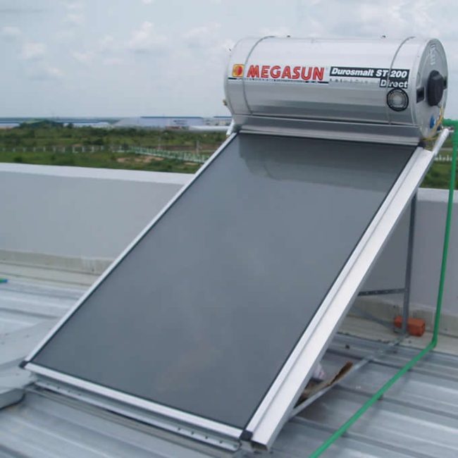 Máy nước nóng năng lượng mặt trời 200L Megasun ST200