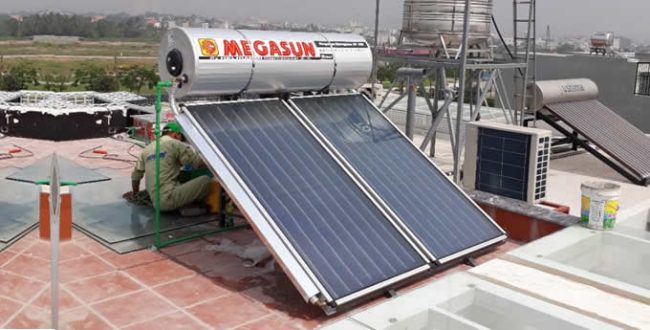 Máy nước nóng năng lượng mặt trời 300L Megasun ST300