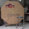 Bàn tròn inox 1m2 Hwata BT12