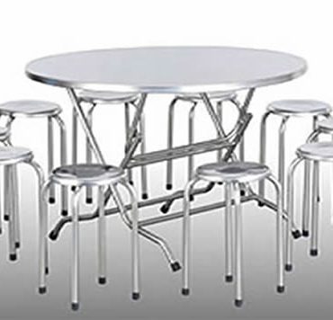 Bộ bàn ghế Inox Hwata