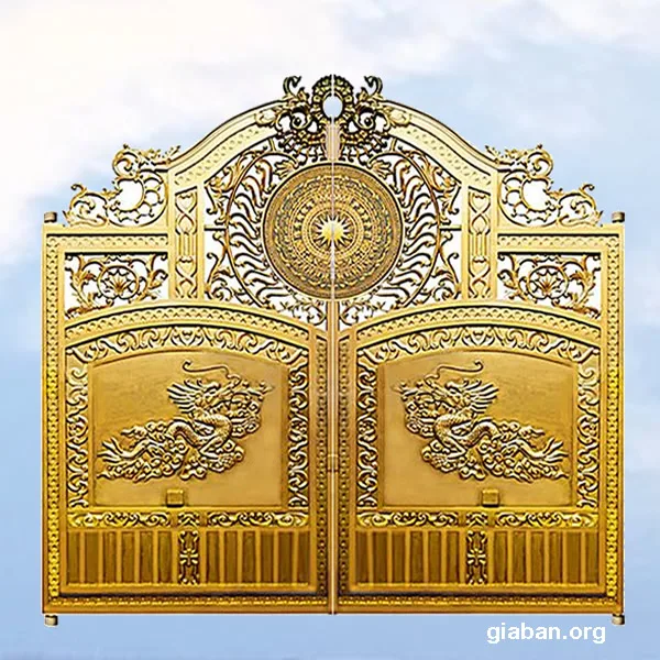 Giá Cổng Nhôm Đúc Đẹp - Ảnh 4
