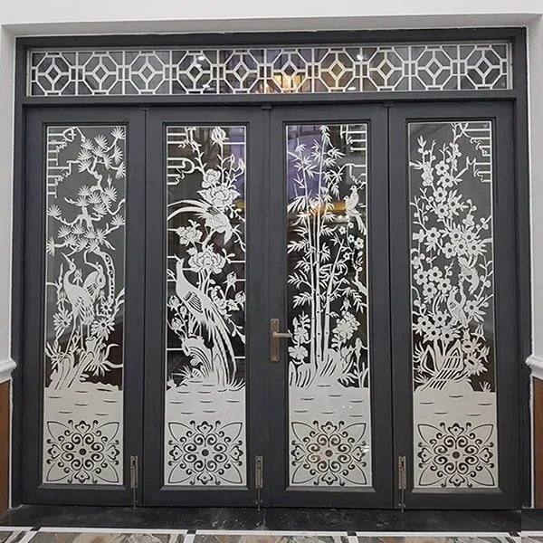 Cửa sắt cắt CNC