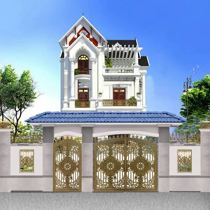 Giá Cổng Nhôm Đúc Đẹp - Ảnh 8