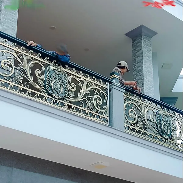 Lan Can Đúc Hợp Kim - Ảnh 4