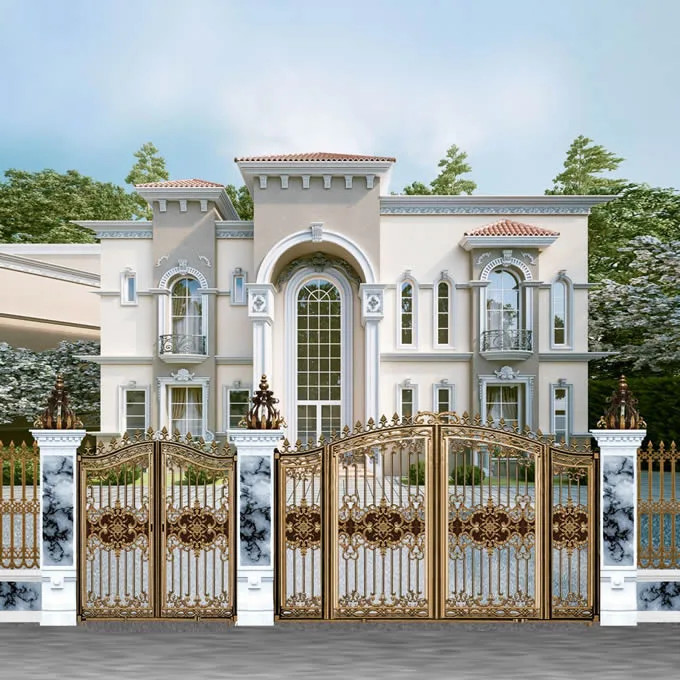 Giá Cổng Nhôm Đúc Đẹp - Ảnh 9