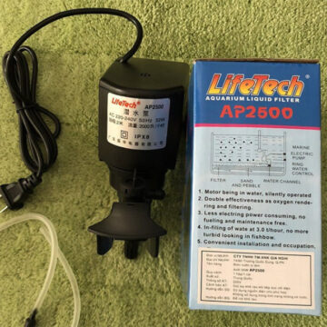 MÁY BƠM HỒ CÁ LIFETECH AP2500