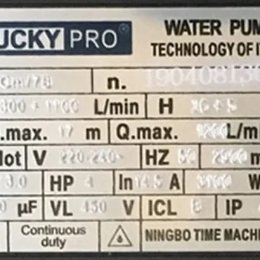 MÔ TƠ LUCKY PRO 3HP