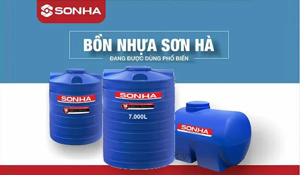 Bồn nhựa 7.000 lít Sơn Hà