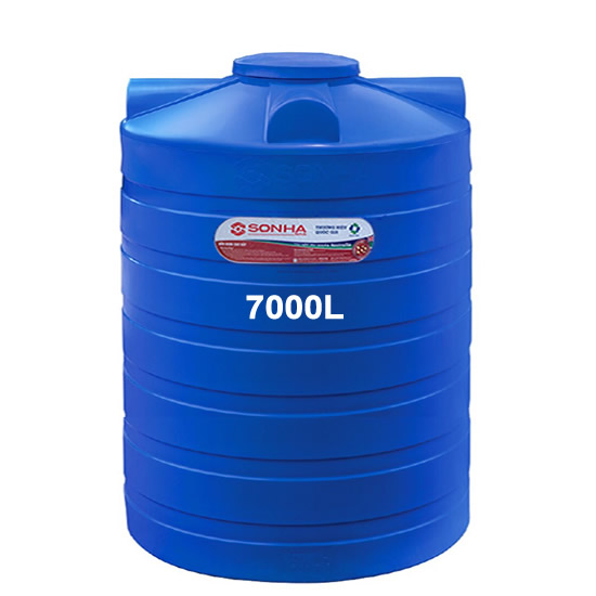 BỒN NƯỚC NHỰA 7000L SƠN HÀ