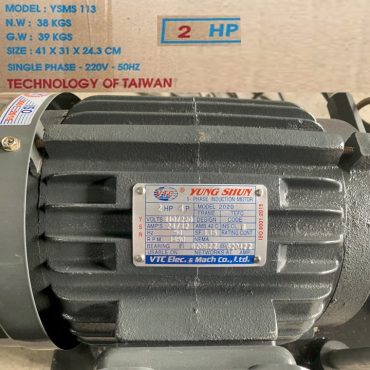 MOTOR VTC 2HP ĐIỆN 220V TUA 1450