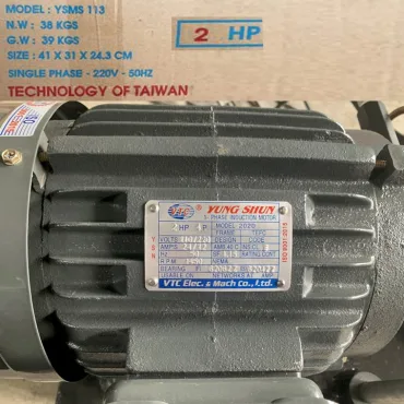 MOTOR VTC 2HP ĐIỆN 220V TUA 1450