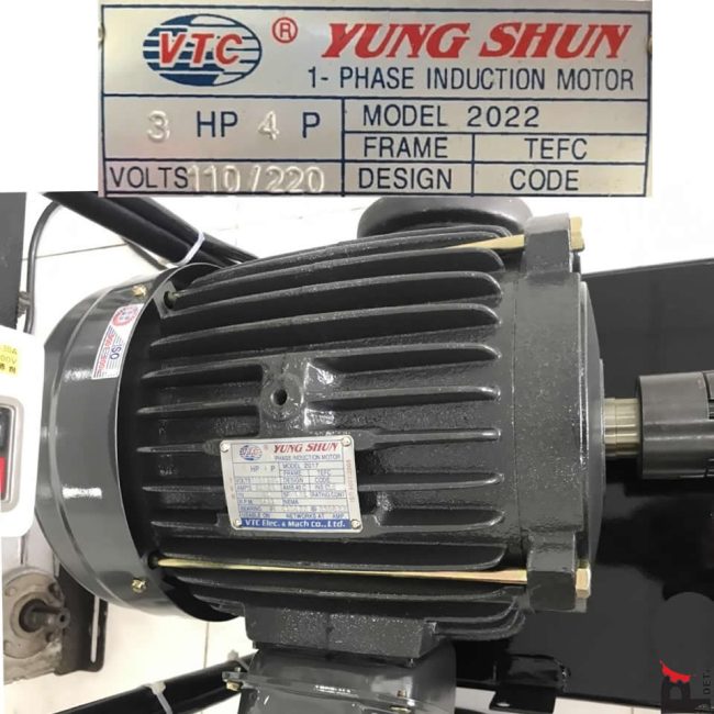 MOTOR VTC 3HP 220V TUA 1450