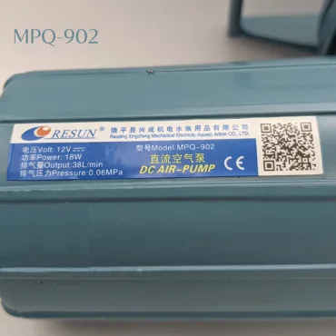 Thông số kỷ thuật máy thổi khí Resun MPQ902