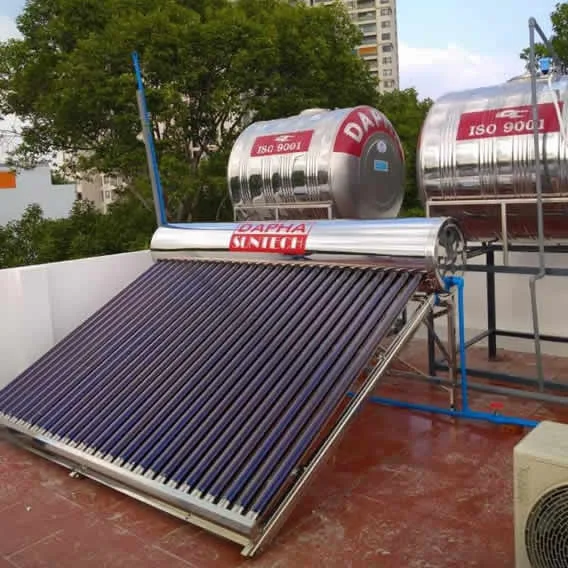 Máy nước nóng năng lượng mặt trời 260L Dapha