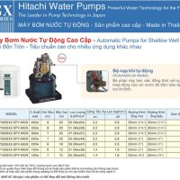 TSKT Máy Bơm tự động Hitachi model WT