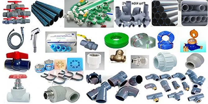 PHỤ KIỆN ỐNG NƯỚC & ỐNG HƠI