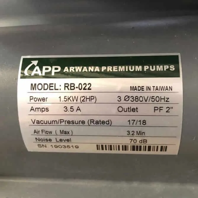 Máy bơm con sò 2Hp 380v APP RB022