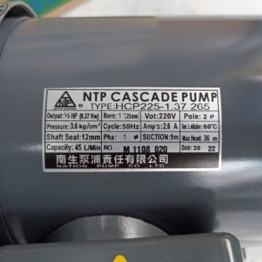 TSKT Máy bơm NTP HCP225-1.37 265 370w
